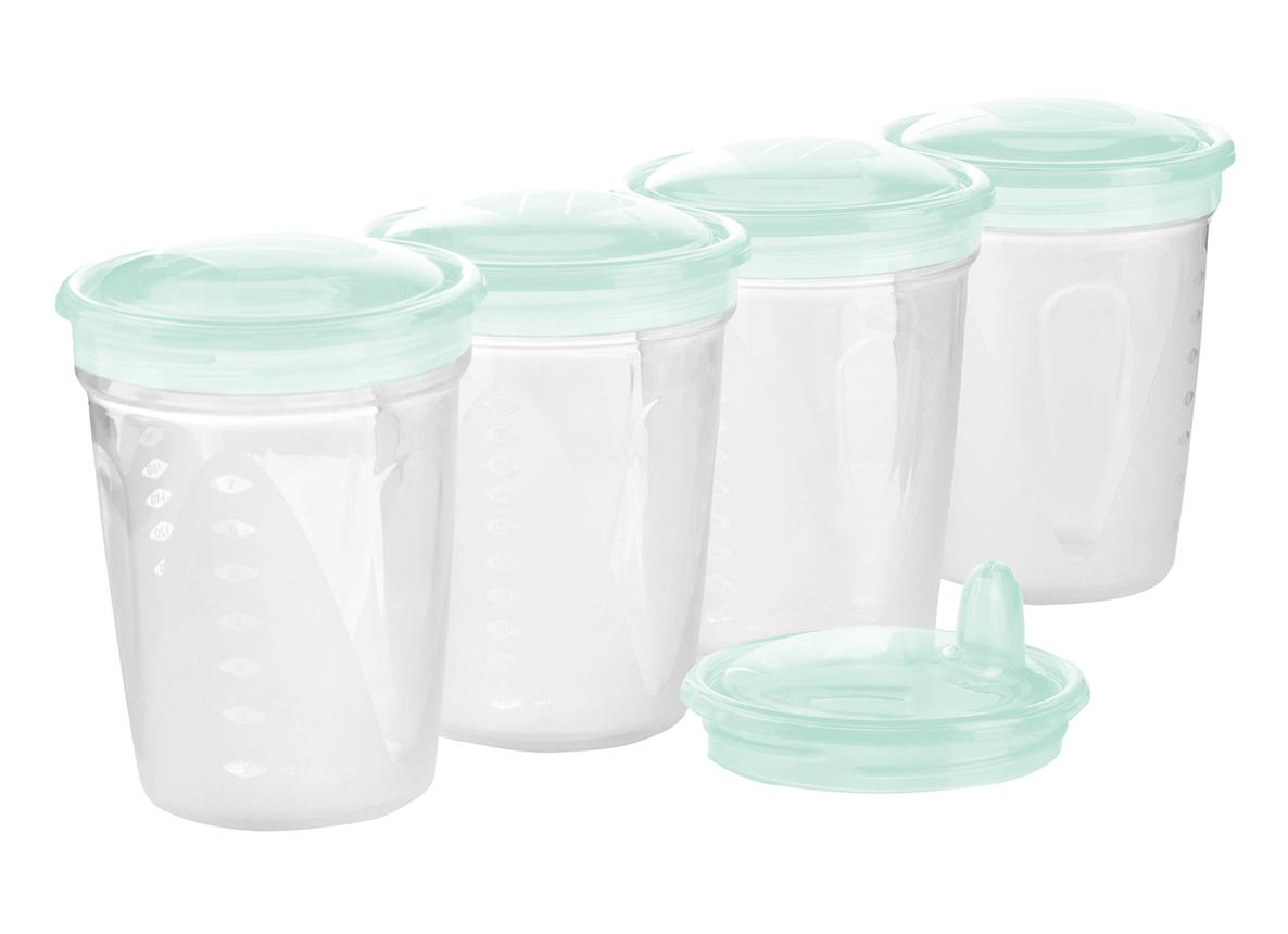 Контейнеры для молока, которые позволяют измерить рост ребенка